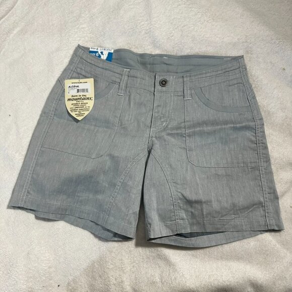 NWT Kuhl Cabo™ Short in blue stone size 6 - Picture 1 of 3
